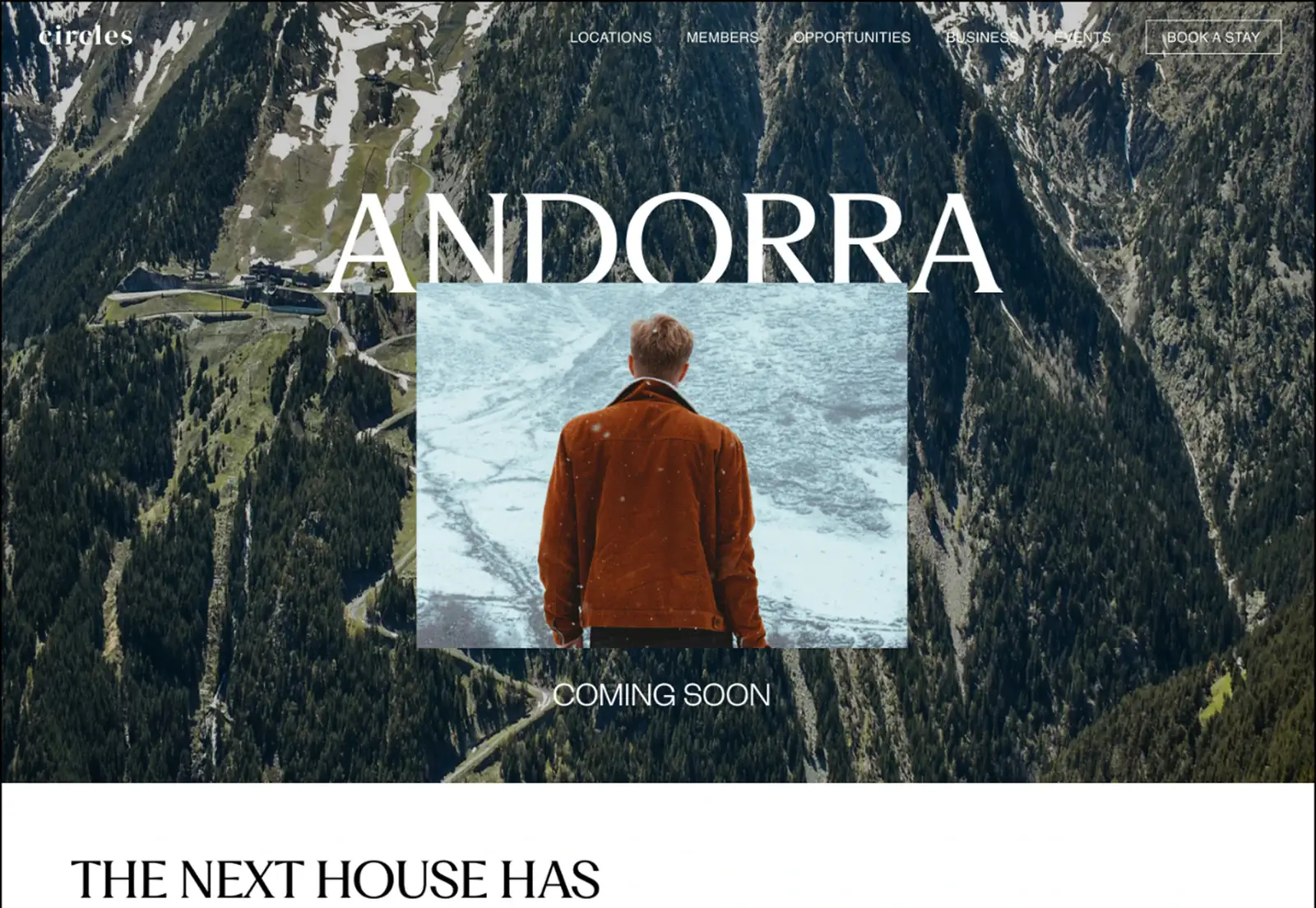Circles House Andorra coliving page